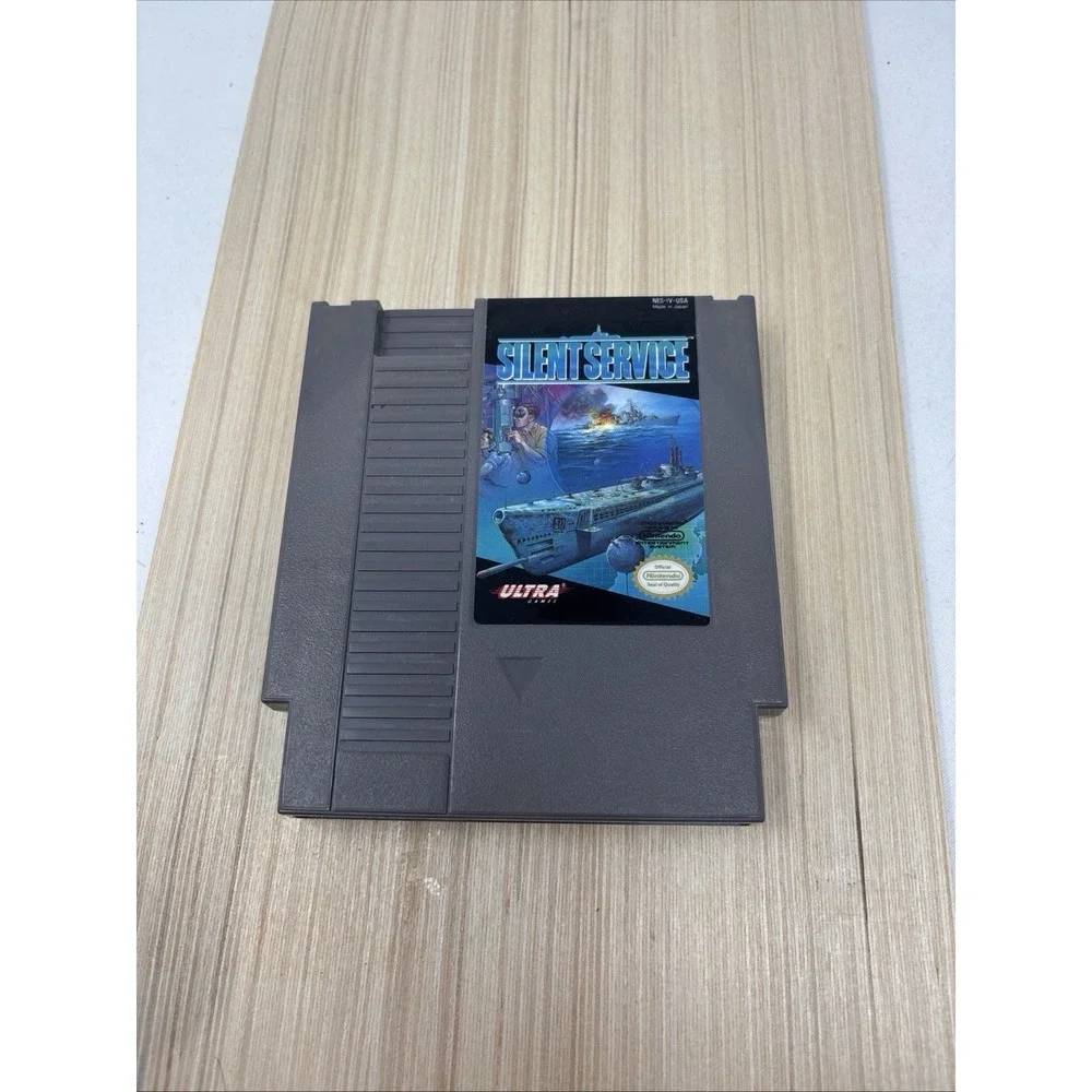 Silent Service - NES Nintendo Submarine Game